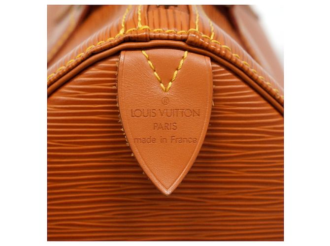 Borsa Louis Vuitton Epi Speedy 25 D'oro - vista 5