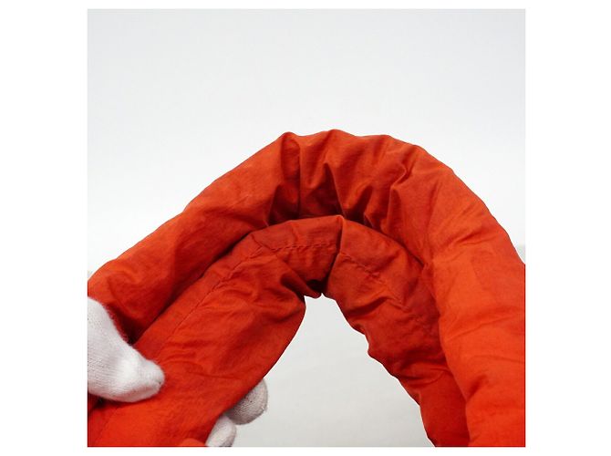Bolso Tote Chanel Coco Cocoon de nylon Roja - vista 10