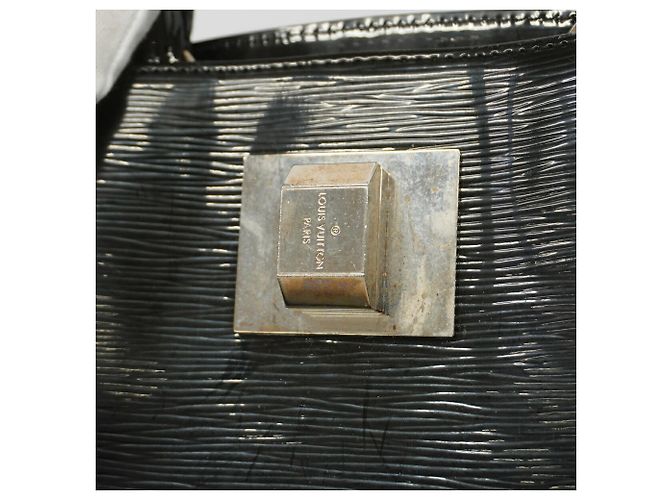 Borsa Louis Vuitton Epi Mirabeau GM Nero - vista 11