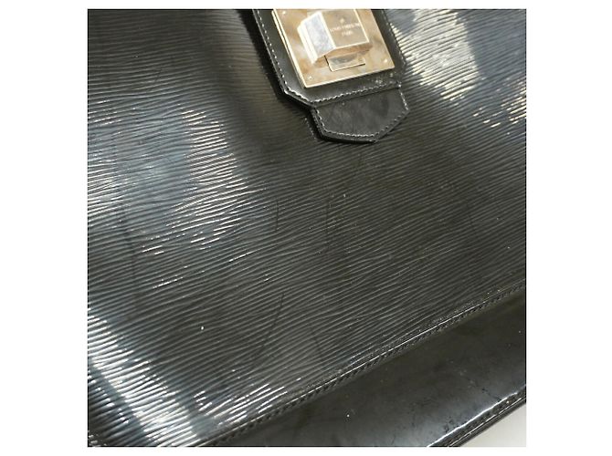 Borsa Louis Vuitton Epi Mirabeau GM Nero - vista 12