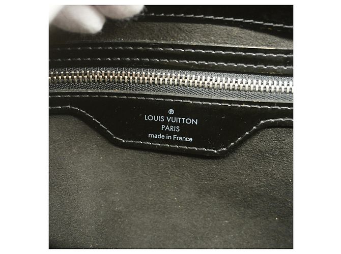 Borsa Louis Vuitton Epi Mirabeau GM Nero - vista 5