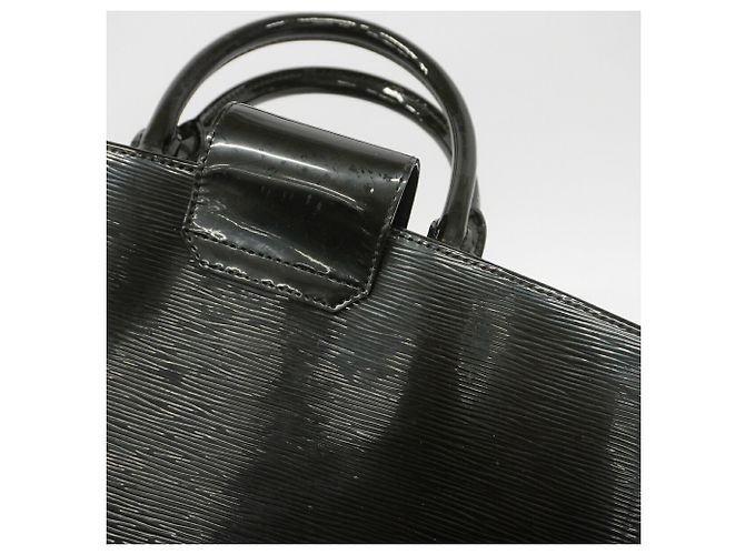 Borsa Louis Vuitton Epi Mirabeau GM Nero - vista 8