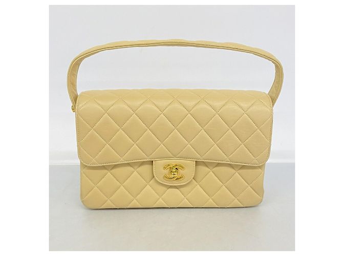 Borsa a tracolla Chanel Matelassé Beige - vista 11