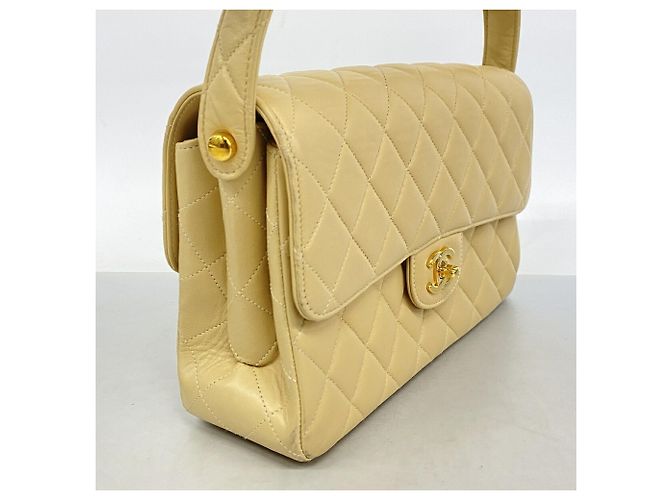 Borsa a tracolla Chanel Matelassé Beige - vista 2