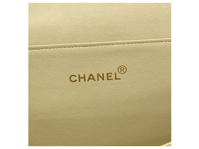 Borsa a tracolla Chanel Matelassé Beige - vista 5