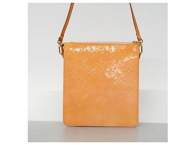 Louis Vuitton Vernis Mott Handtasche Braun - Ansicht 14
