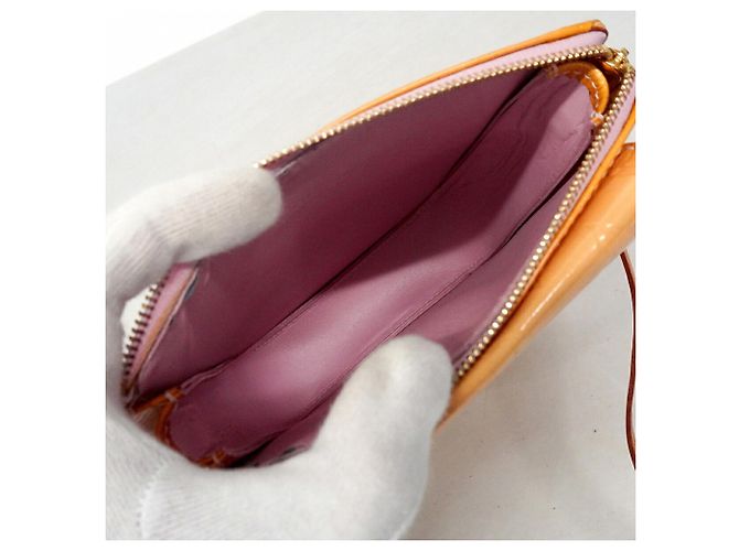 Louis Vuitton Vernis Mott Handtasche Braun - Ansicht 4