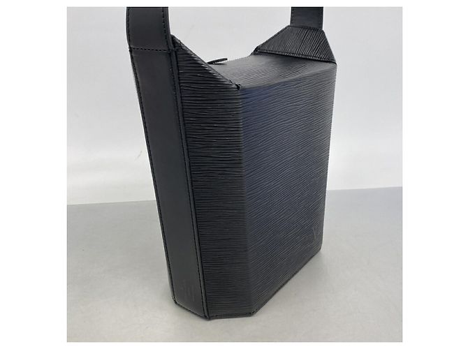 Louis Vuitton Epi Sac Sole Shoulder Bag Schwarz - Ansicht 2
