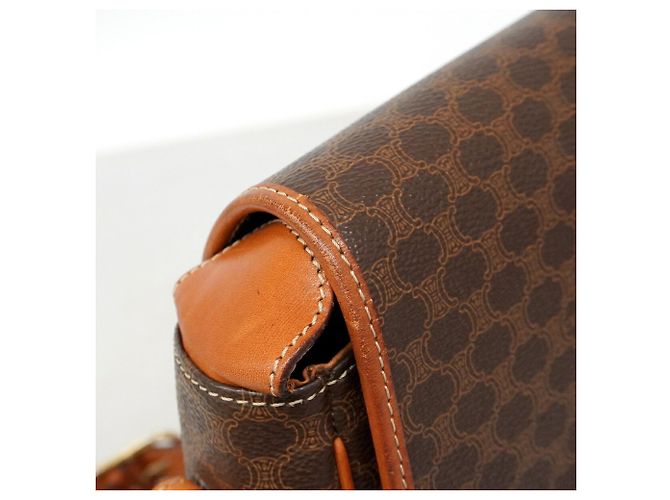 Céline Celine Macadam Schultertasche Braun - Ansicht 7