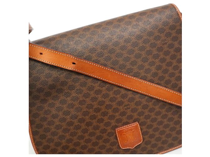 Céline Celine Macadam Schultertasche Braun - Ansicht 8