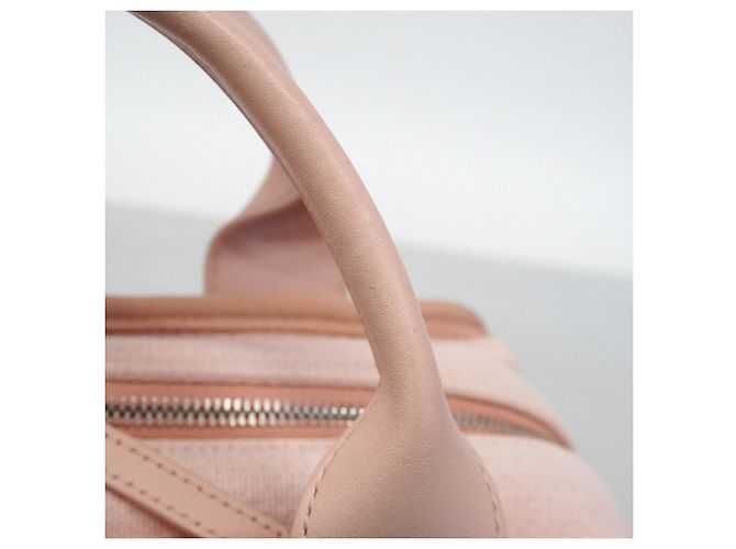 Borsa a tracolla con catena Chanel Deauville Rosa - vista 9