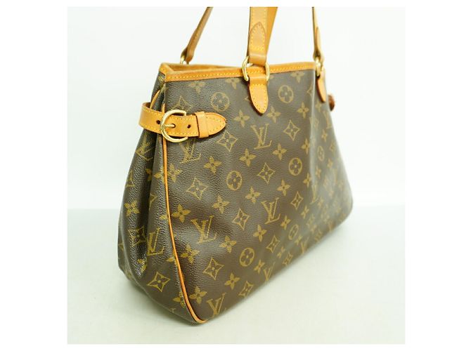 Bolso Tote Horizontal Louis Vuitton Monogram Batignolles Castaño - vista 2
