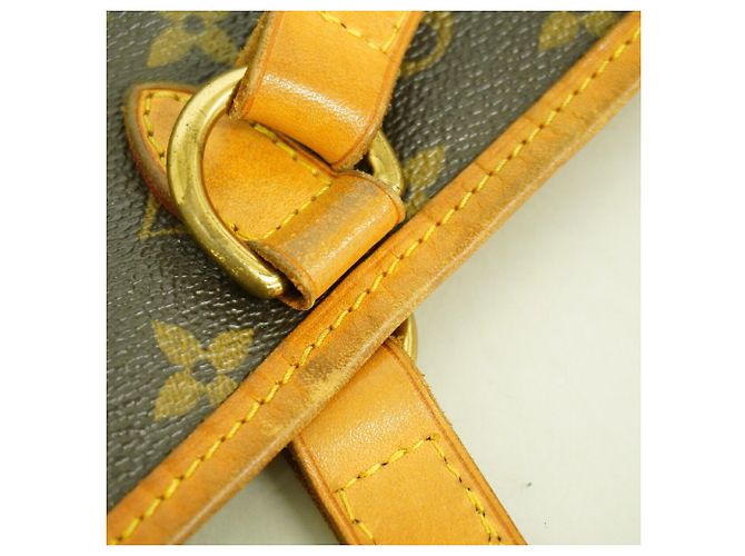 Bolso Tote Horizontal Louis Vuitton Monogram Batignolles Castaño - vista 8