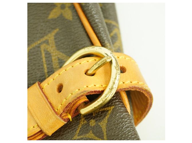 Bolso Tote Horizontal Louis Vuitton Monogram Batignolles Castaño - vista 9