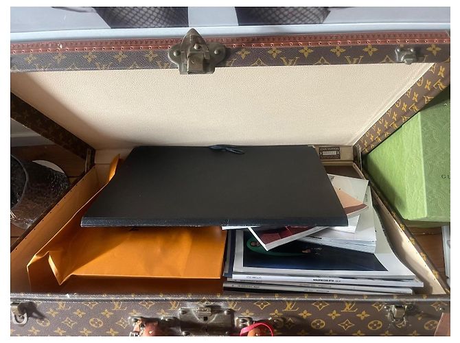 Baúl Louis Vuitton Monogram Canvas Castaño Monograma - vista 6