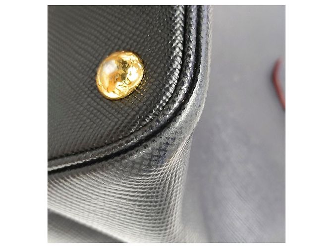 Prada Saffiano Shopper Schwarz - Ansicht 12