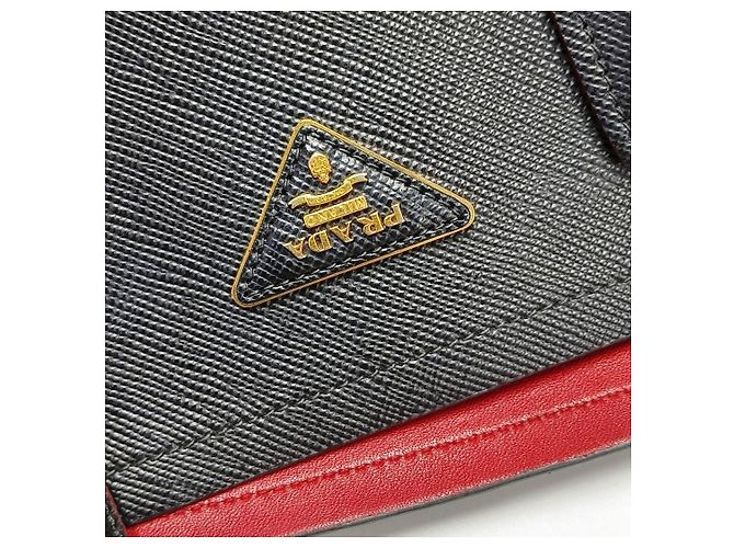 Prada Saffiano Shopper Schwarz - Ansicht 8