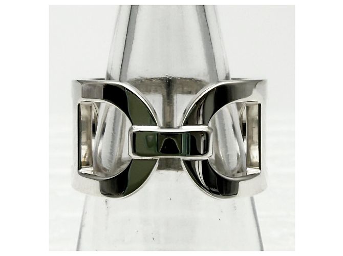 Ring Hermès Anillo banda Hermes Chaine d'Ancre Plata - vista 3