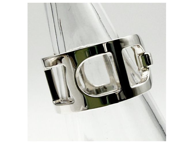 Ring Hermès Anillo banda Hermes Chaine d'Ancre Plata - vista 4