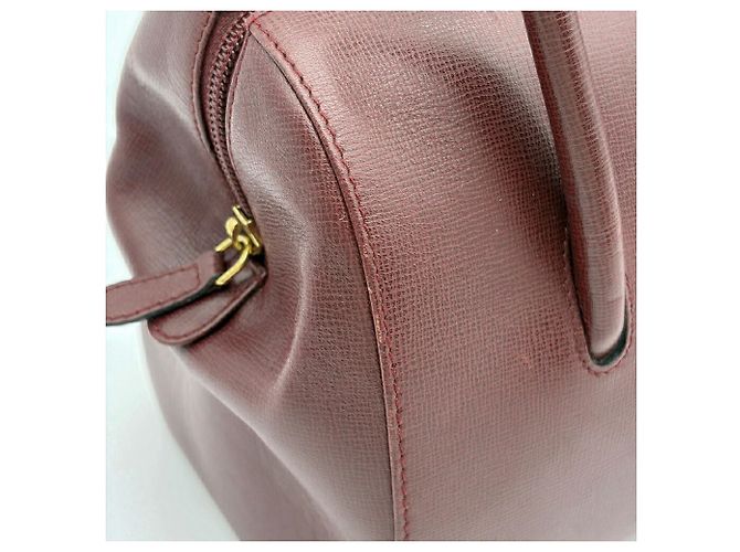 Borsa a mano Cartier Must Line Mini Boston Bordò - vista 11