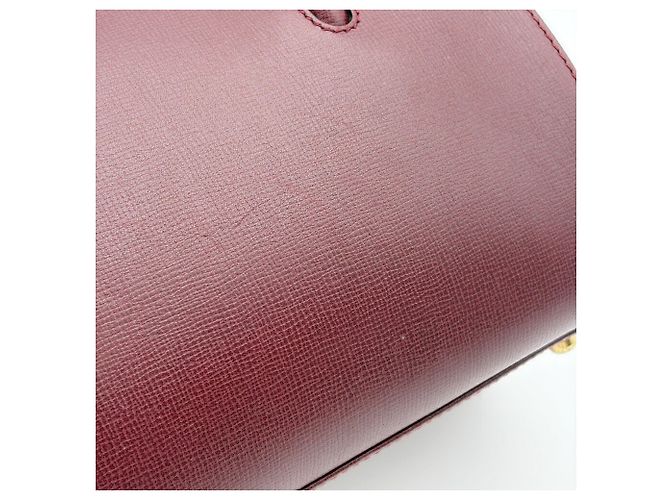Borsa a mano Cartier Must Line Mini Boston Bordò - vista 14