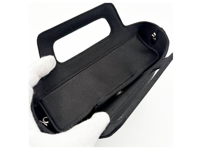 Mini borsa a tracolla Salvatore Ferragamo Nero - vista 13