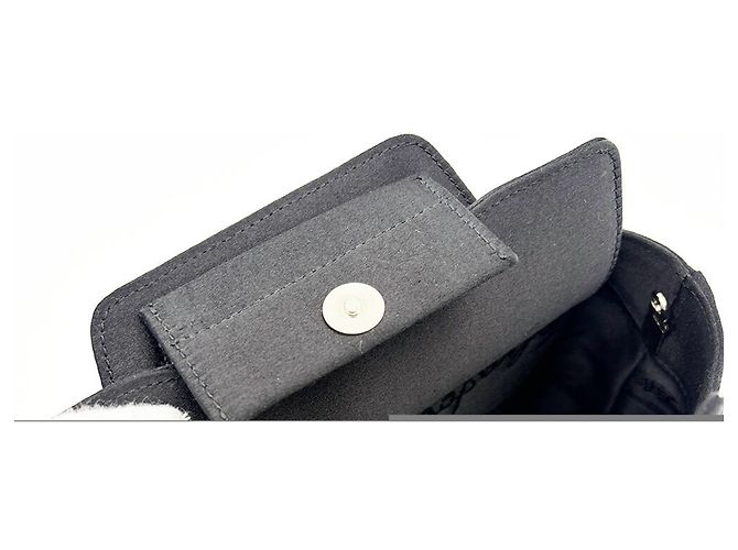 Mini borsa a tracolla Salvatore Ferragamo Nero - vista 14