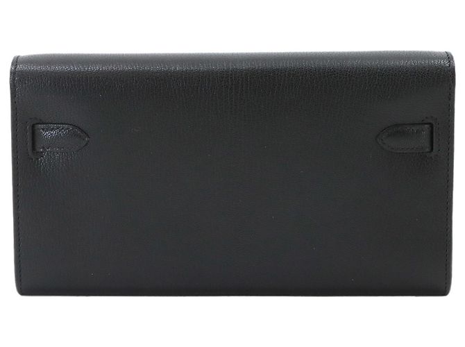 Hermès Portafoglio a Spalla Hermes Kelly To Go Nero - vista 3