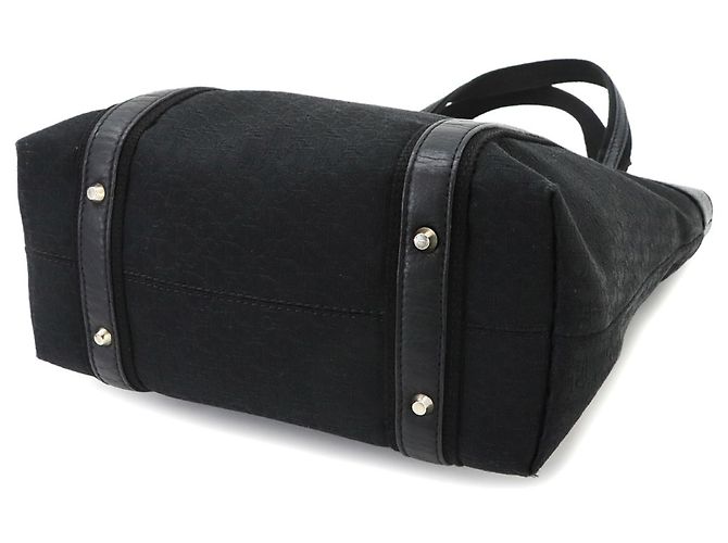 Sac à main cabas Christian Dior Trotter Street Chic Noir - vue 4