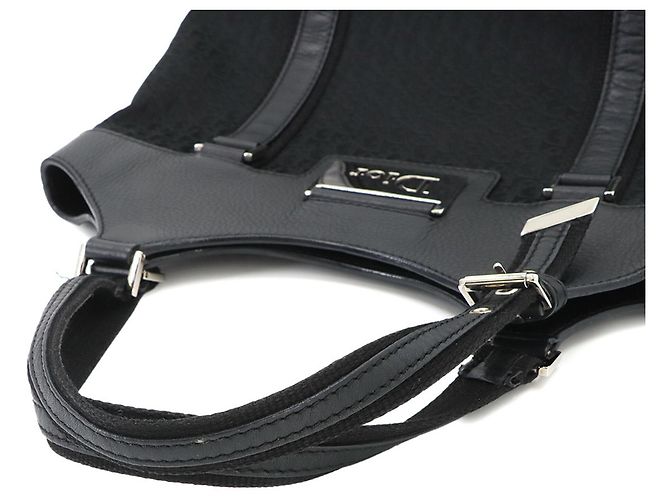 Sac à main cabas Christian Dior Trotter Street Chic Noir - vue 5