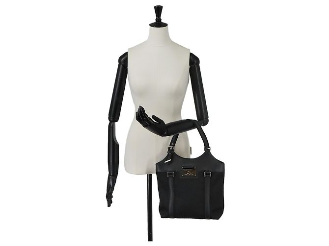 Sac à main cabas Christian Dior Trotter Street Chic Noir - vue 9