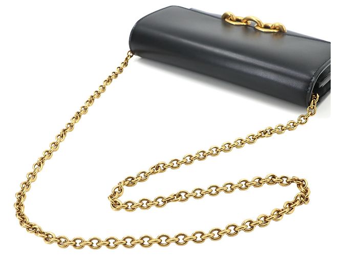 Autre Marque Cartera con cadena Saint Laurent Le Maillon Negro - vista 5