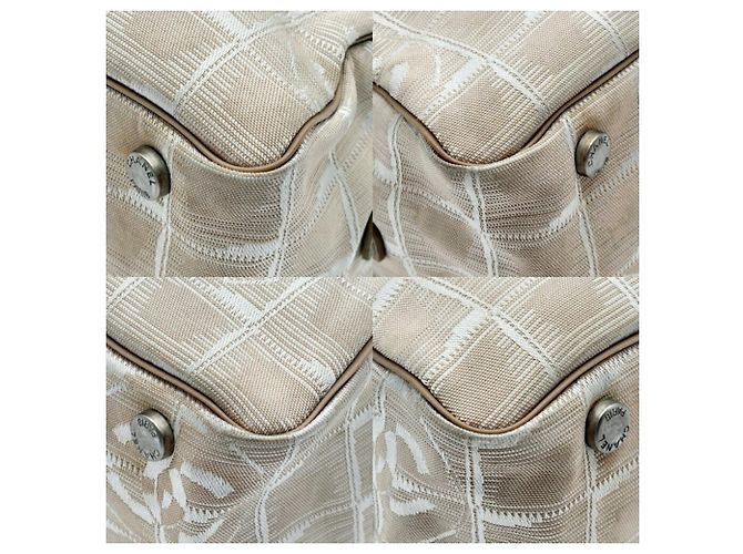 Borsa Mini Boston Chanel New Travel Line Beige - vista 13