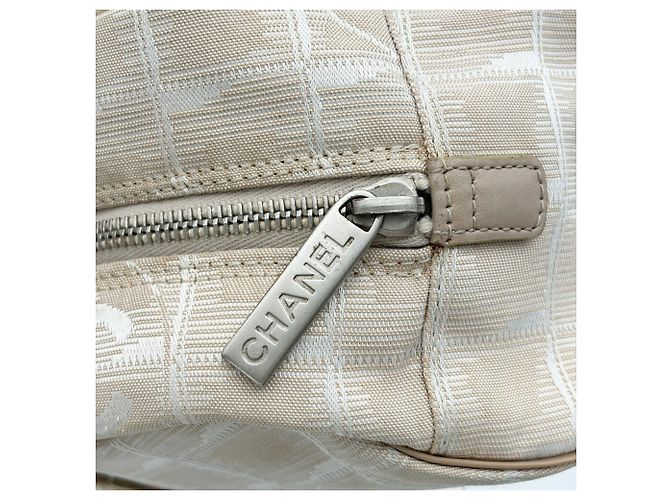 Borsa Mini Boston Chanel New Travel Line Beige - vista 17