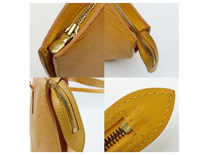 Saint Jacques Borsa Tote Louis Vuitton in pelle Epi - vista 10