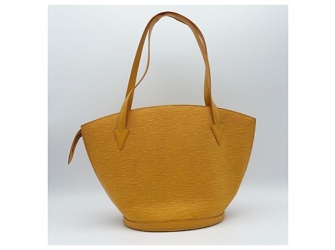 Saint Jacques Borsa Tote Louis Vuitton in pelle Epi - vista 3