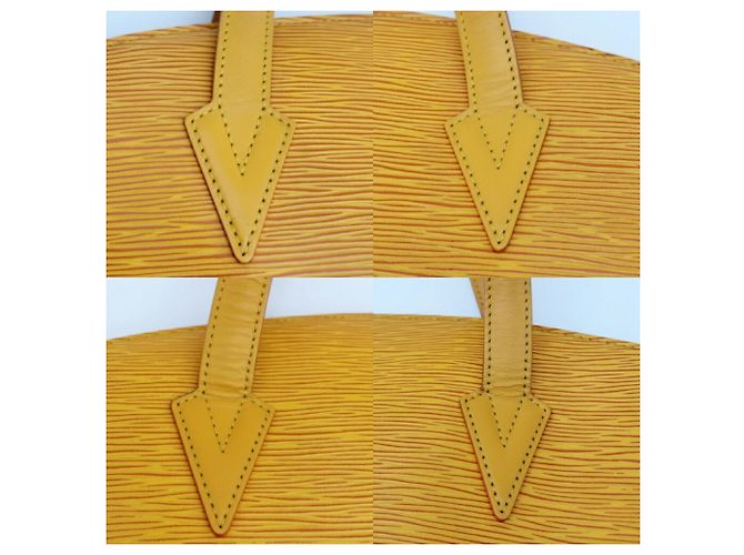 Saint Jacques Borsa Tote Louis Vuitton in pelle Epi - vista 9