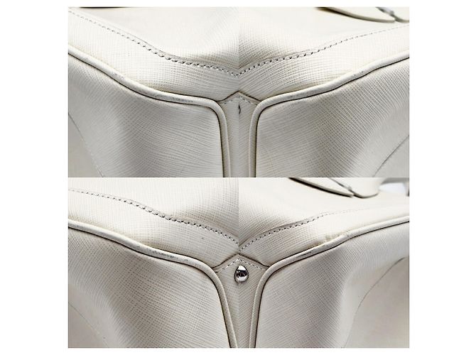 Borsa Tote Salvatore Ferragamo Gancini Crudo - vista 14