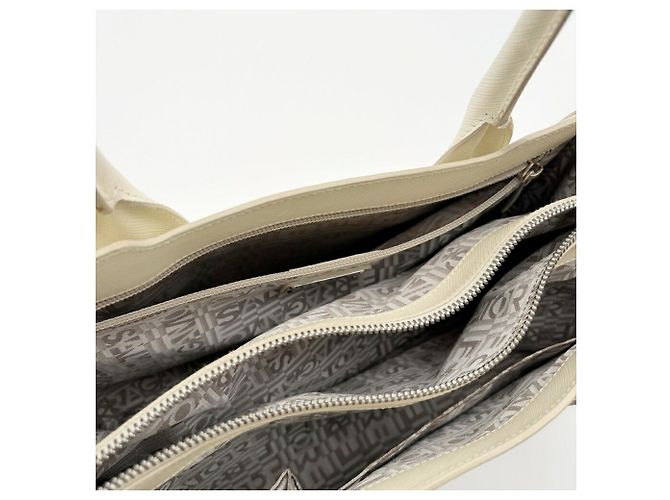Borsa Tote Salvatore Ferragamo Gancini Crudo - vista 18