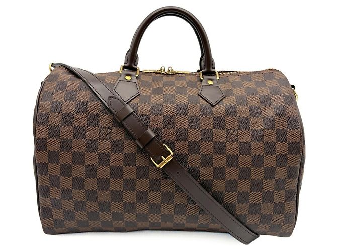 Borsa a tracolla Louis Vuitton Speedy Bandoulière 30 Damier ebene - vista 2