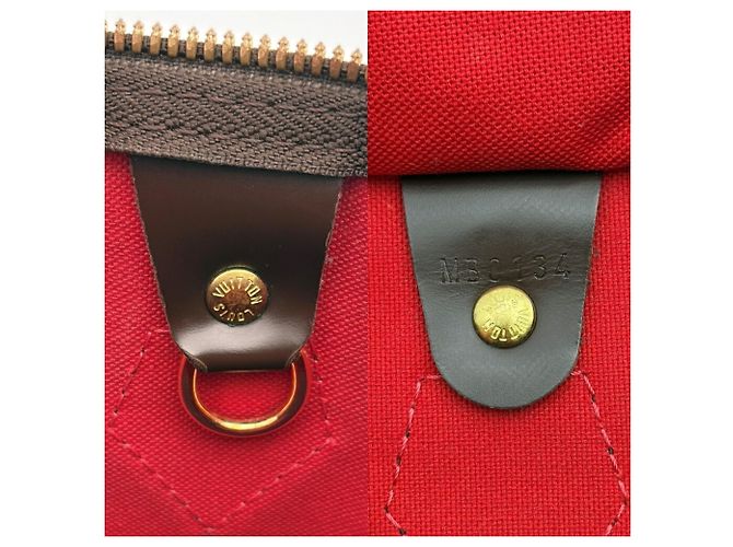 Borsa a tracolla Louis Vuitton Speedy Bandoulière 30 Damier ebene - vista 21