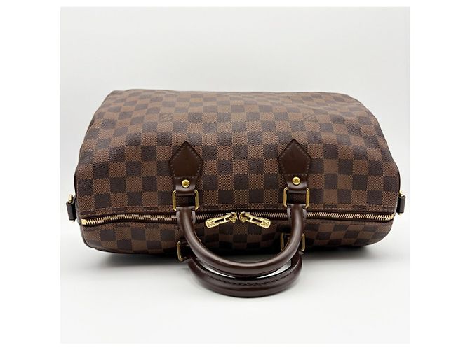 Borsa a tracolla Louis Vuitton Speedy Bandoulière 30 Damier ebene - vista 6