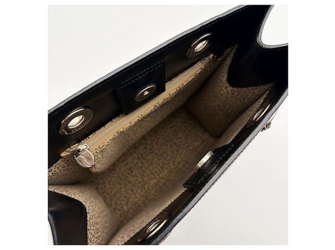 Borsa Tote Cartier Panthère in pelle nera Nero - vista 16