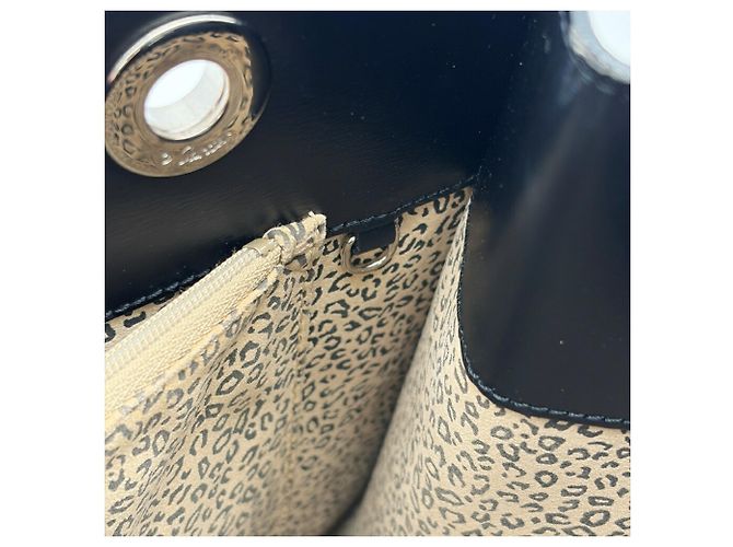 Borsa Tote Cartier Panthère in pelle nera Nero - vista 19
