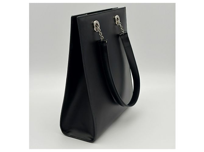 Borsa Tote Cartier Panthère in pelle nera Nero - vista 4