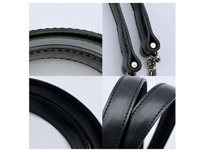 Borsa Tote Cartier Panthère in pelle nera Nero - vista 7