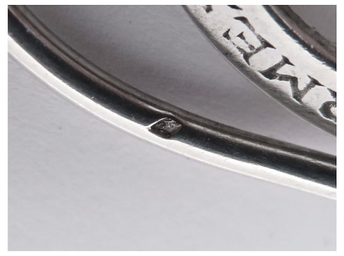 Hermès VINTAGE HERMES GELDSCHEINKLAMMER GÜRTEL AUS 925 SILBER 11.7GR DE PERCIN BILL CLIP - Ansicht 11