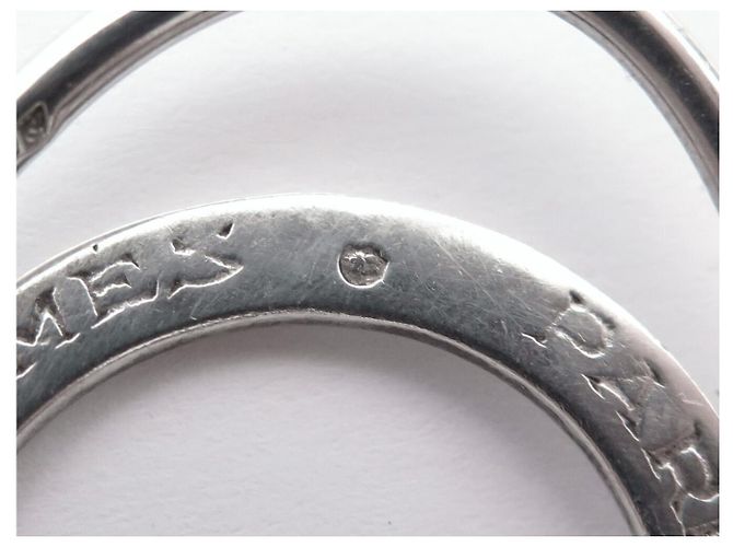 Hermès VINTAGE HERMES GELDSCHEINKLAMMER GÜRTEL AUS 925 SILBER 11.7GR DE PERCIN BILL CLIP - Ansicht 12