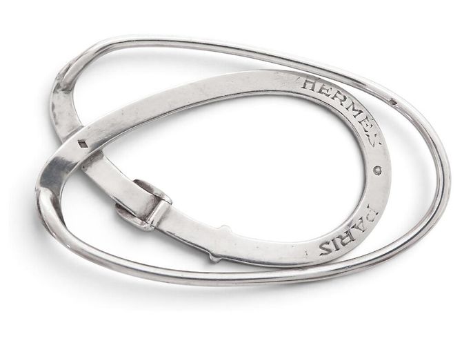 Hermès VINTAGE HERMES GELDSCHEINKLAMMER GÜRTEL AUS 925 SILBER 11.7GR DE PERCIN BILL CLIP - Ansicht 3