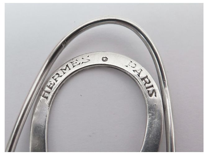 Hermès VINTAGE HERMES GELDSCHEINKLAMMER GÜRTEL AUS 925 SILBER 11.7GR DE PERCIN BILL CLIP - Ansicht 4